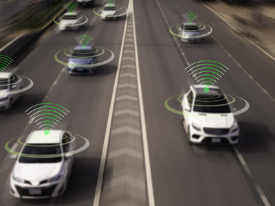 connected cars patents, Daimler, Sharp